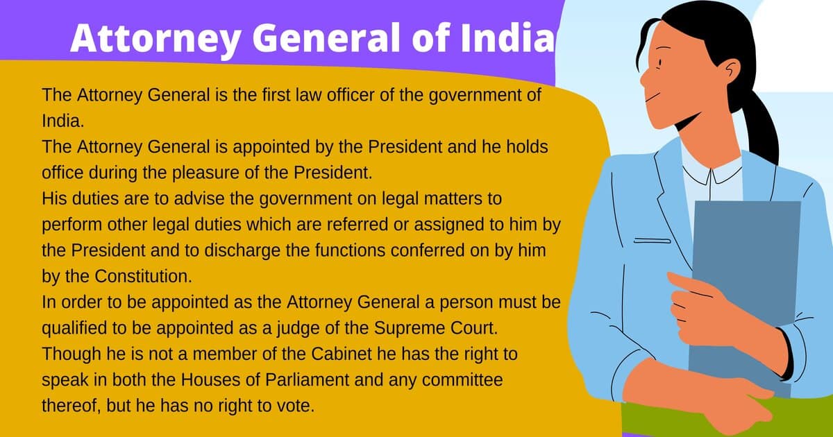 Attorney General Of India General Studies Notes